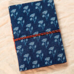 Diaries-Navy Blue-Light blue Flowers